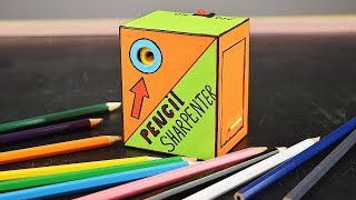 How to Make VERY VERY SIMPLE electric pencil sharpener