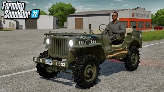 FS22 Mods - Willys Jeep, Scania Truck, \u0026 New Map! | Farming Simulator 22