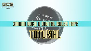 Xiaomi Atuman Duka Little Q Digital Ruler Tape Tutorial