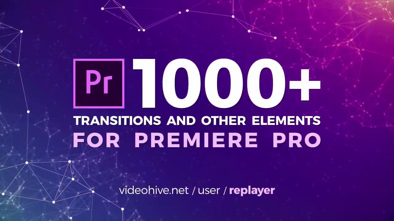 1000 Transitions For Premiere Pro - YouTube