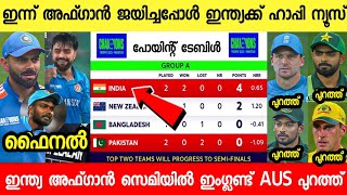 ഇംഗ്ലണ്ട് പുറത്ത് 😀 പോയിന്റ് ടേബിളിൽ ഇന്ത്യക്ക് ലോട്ടറി,പാക്ക് ഞെട്ടി |POINT TABLE|AFG ENG|NEWS LIVE