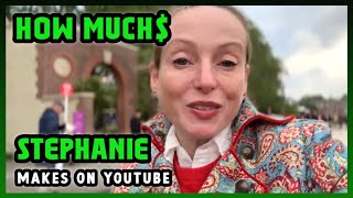 How Much Stephanie's Grand Tour Of Europe Get paid From YouTube