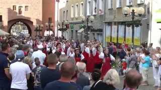 OLSZTYN24: Parada uczestników XX Międzynarodowych Olsztyńskich Dni Folkloru Warmia 2015