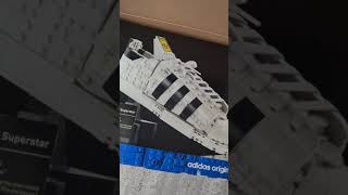 Today is build time 😁 -- Lego adidas BIG Sneaker