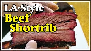Los Angeles Style Beef Shortrib | Smoke Day TVWBB.com | BBQ Champion Harry Soo SlapYoDaddyBBQ.com
