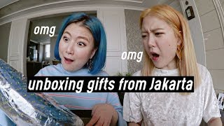 Unboxing Gifts from Jakarta Meet & Greet (Part 2) THANK YOU!!💖| DTV #96
