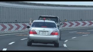 ドラレコ!!パッシングしながら煽る車に制裁を!!　停止命令まで無視？？#緊急走行  #覆面パトカー  #警察24時  #パトカー  #白バイ