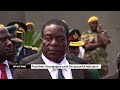 President Mnangagwa calls for peaceful elections
