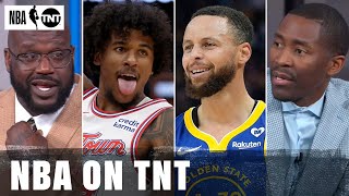 The crew reacts to Rockets vs. Warriors + Western Conference Play-In 🍿 | NBA on