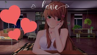 Telling Monika she`s the love of my live - DDLC Monika After Story