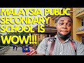 MY FIRST TIME IN MALAYSIA'S PUBLIC SECONDARY SCHOOL - FIRST IMPRESSIONS!!!