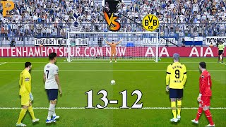 Tottenham Hotspur vs Dortmund [ Longest Penalty Shootout]  eFootball™ Gameplay #sonheungmin