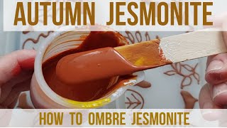 How to Ombre Jesmonite. Autumn Trays