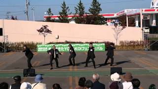 ダンスフェスティバルin横手　2日目　イオン会場 杜の都の伊達男組