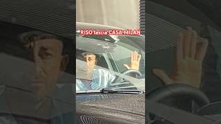 RISO lascia CASA MILAN: finito l’incontro per COLOMBO 🔴⚫️ | #Shorts