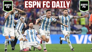 🚨 FULL LIVE World Cup Final REACTION: Lionel Messi and Argentina WIN ON PENALTIES! 🐐 | ESPN FC 🚨