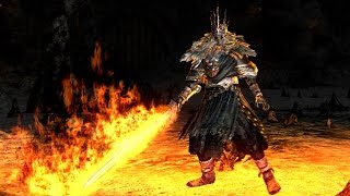 Dark Souls: Gwyn, Lord of Cinder Final Boss Fight and Ending (4K 60fps)