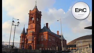 Cardiff Bay - Cardiff, Wales (HD)