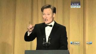 Conan O'Brien remarks at 2013 White House Correspondents' Dinner (C-SPAN)