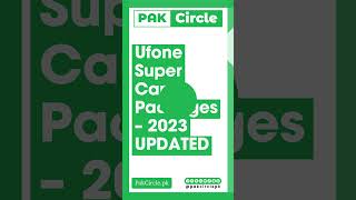 Ufone Super Card Max fulfill all your mobile needs in one package  - PakCirclePk