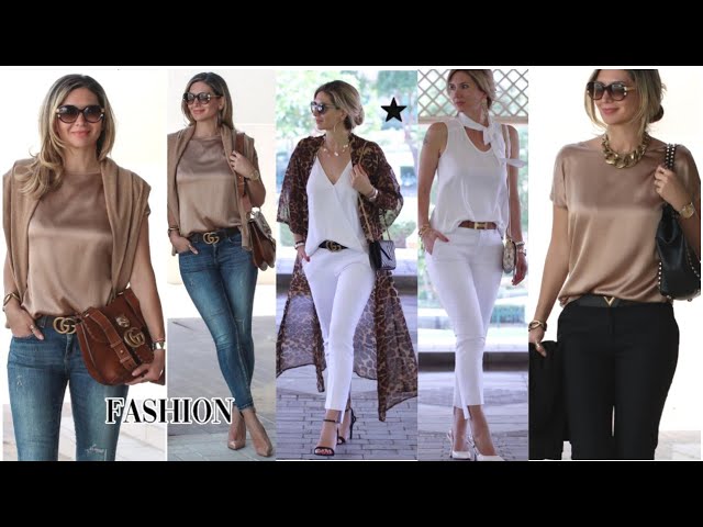 Venta > Como Vestir Elegante Con Jeans Mujer > En Stock