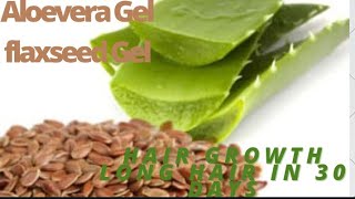 Aloevera Gel flaxseed Gal for Hair Growth Long Hair  in 30 Days