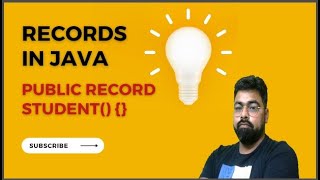 Java 14 Records to Reduces the Lines Of Code.|| Canonical Constructor || Compact Constructor.