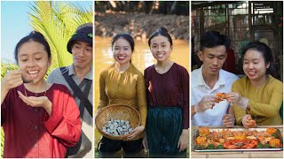 Take Ba Dzang to catch crabs, clams, oysters and bring back a plate of spicy seafood