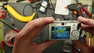 Canon Ixus V70 Hack with CHDK for High Speed Photography