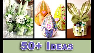 50+ Ideas for Easy Sewing Projects When You're Bored | Easter Edition