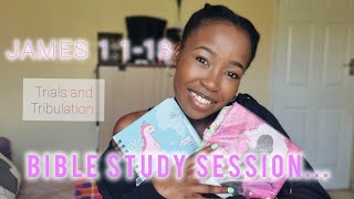 Bible study session with Katliee ❤️#faithgrowth #biblestudy #trials #tribulation #godcares