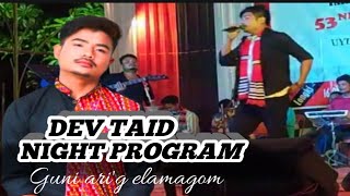 Dev taid night program 2024. Gare ao