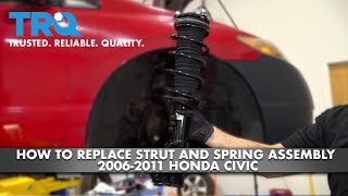 How to Replace Strut 2006-2011 Honda Civic