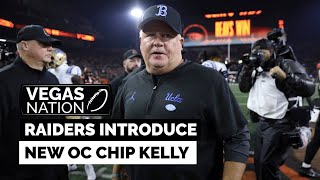 Raiders introduce Chip Kelly - Press Conference Highlights