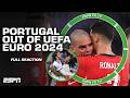 FULL REACTION: Portugal OUT of EURO 2024 after loss to France 👀 'HARD TO WATCH!' | ESPN FC