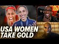 Unc & Ocho react to USA women beating France for gold: A'ja Wilson wins Olympic MVP | Nightcap