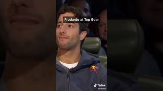Daniel Ricciardo at Top Gear
