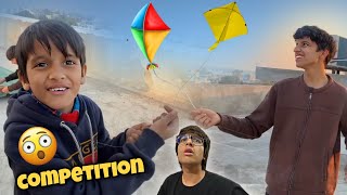 Kunali And Piyush Kite competition 😱 || Sourav Joshi vlogs