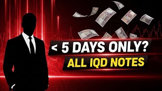 Iraqi Dinar 2026 🚨 5 Day FULL Exchange Window for ALL Notes IQD Update Today