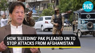 Pak’s terror policy backfires: Imran Khan pleads to UN for help; ‘TTP pushing terror from Afghan’