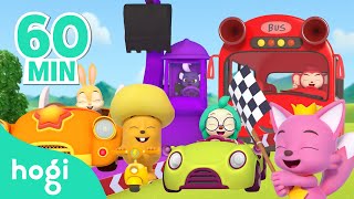 Learn Colors with Cars and more! | Colorful Vehicles | Learn Colors for Kids | Pinkfong Hogi
