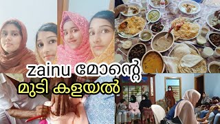 #small#vlog#njangalnathoons           Zainu മോന്റെ മുടി കളയൽ വ്ലോഗ്| Small Vlog|Morning Function|