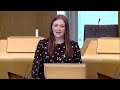 new snp msp natalie don delivers powerful maiden speech in holyrood