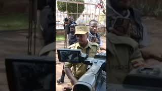 Man arrested during protests against corruption in Parliament. #ntvnews