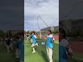 Middle school PE class in Tashkurgan, small frontier town borders Afghanistan in Xinjiang Pamir