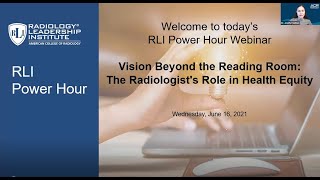 Beyond the Reading Room: The Radiologist’s Role in Health Equity