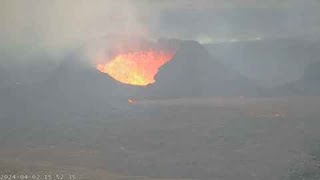 Live eruption from Iceland - Hagafell