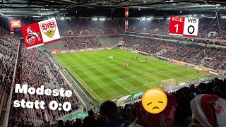1. FC Köln 1:0 VfB Stuttgart | Stadion Vlog