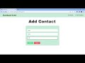 Contact List || Coding Ninjas || React Skill Test
