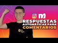 🚀 Responde en AUTOMÁTICO los COMENTARIOS de INSTAGRAM | Manychat | Chat Marketing | Automatización